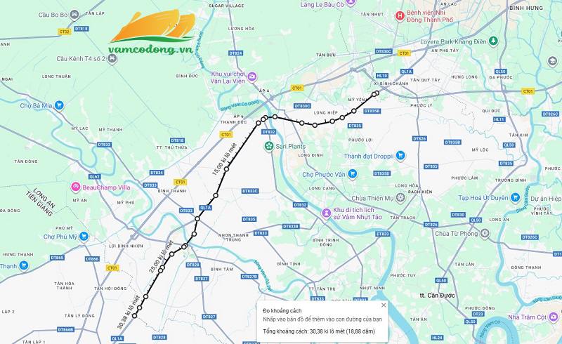 096.60.01 Hình vẽ vệ tinh Quốc lộ 1A
